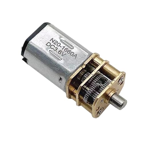 Moteur électrique CC N20 à vitesse lente 230 tr/min pour couple stable et durable