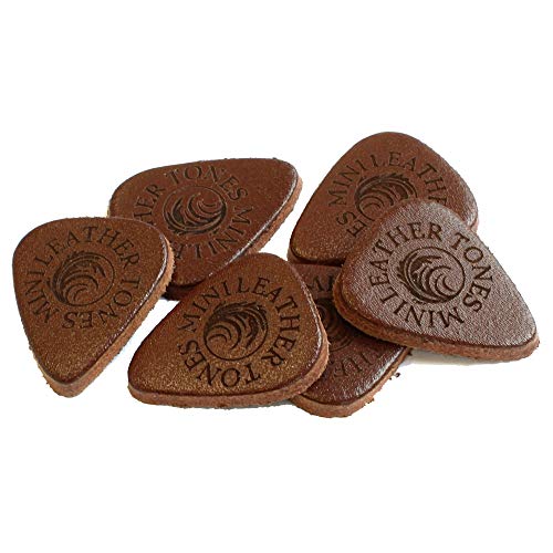 Cuir Tones Mini Leam-mt-4 médiators mixtes, Lot de 4 pièces - Les Beatles, Paul McCartney, John Lennon, RIngo Starr, George Harrison Cuir Tones Mini Leam-mt-4 médiators mixtes, Lot de 4 pièces – Image 8