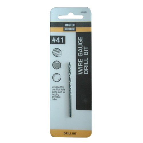 #41 2-3/8-inch Black Oxide Wire Gauge Drill Bit