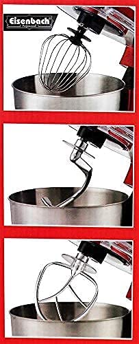 Cheffinger Küchenmaschine 3,5L Teigmaschine Knetmaschine Rührmaschine Standmixer Mixer (Schwarz) – Bild 6