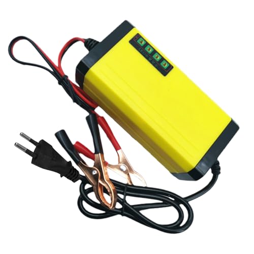 Chargeur de batterie automobile, chargeur de batterie de voiture,Chargeur d'entretien pour batterie de voiture - Mainteneur de batterie et désulfateur avec interface intelligente pour voiture électriq
