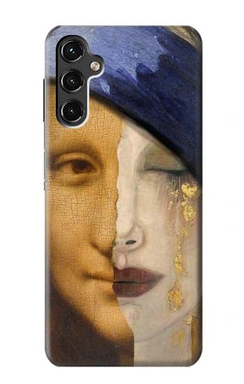 Mona Lisa Gustav Klimt Vermeer - Carcasa para Samsung Galaxy A14 5G