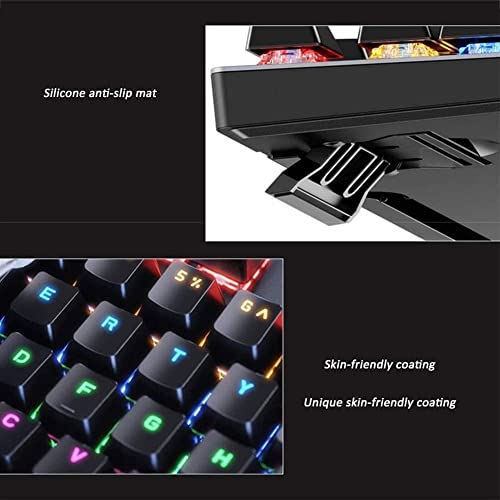 Teclado Mecánico Gaming SMSOM Con Cable USB miniatura 6