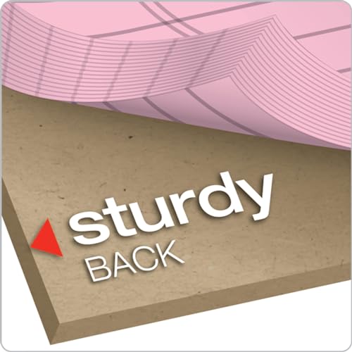 image for TOPS 5 x 8 Legal Pads, 6 Pack, Prism Brand, 2 Pink/2 Blue/2 Purple, Na