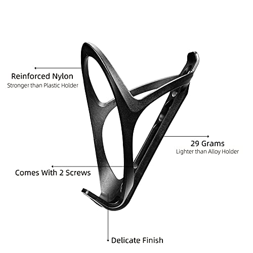 Portabidon Bicicleta Portabotellas Ligero for Bicicleta, portabotellas de Fibra Nailon, Soporte for bidón montaña y Carretera, Accesorios for 29 g(N2 2PCS)