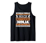 Interkulturelle Kommunikationsberater Multitasking Ninja lus Tank Top