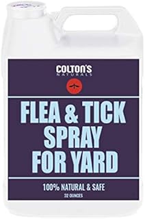 Natural Flea Tick Mosquito Ant Yard, Patio, Spray Protection. Covers 10,000 SQ Ft.- All Natural Cedar