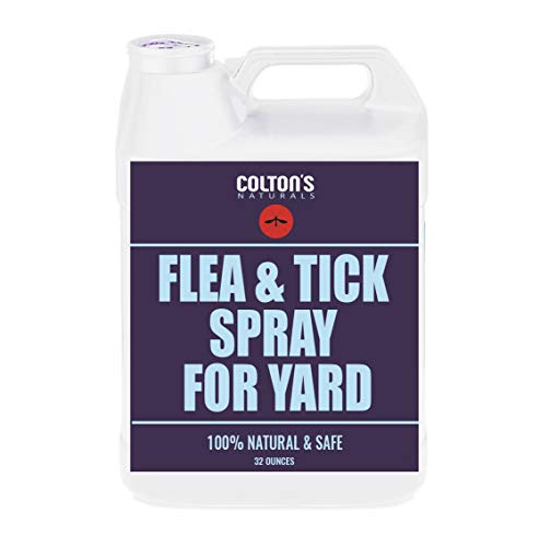 Natural Flea Tick Mosquito Ant Yard, Patio, Spray Protection. Covers 10,000 SQ Ft.- All Natural Cedar