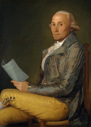 Affiche Goya Sebastián Martínez pour décorer un salon élégant 60x90