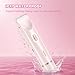2-in-1 Electric Bikini Trimmer & Shaver for Women, Face & Body, Cordless Wet/Dry Waterproof Razor with Dual Blades, Detachable Washable Head, Long-Lasting Battery & Travel-Friendly Design
