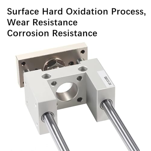 Rail de guidage linéaire comme support mécanique de piston pneumatique SC40 - 5