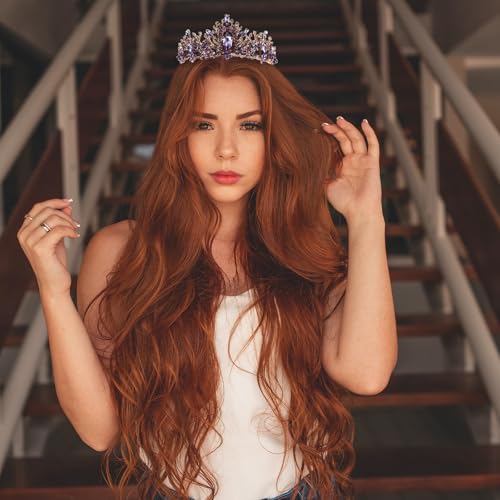 Tiara de cristales elegante ideal como obsequio de bodas y decoración delicada del cabello 4