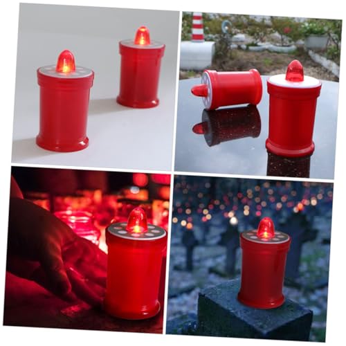 Velas LED seguras efecto cera que evitan incendios en templos 3