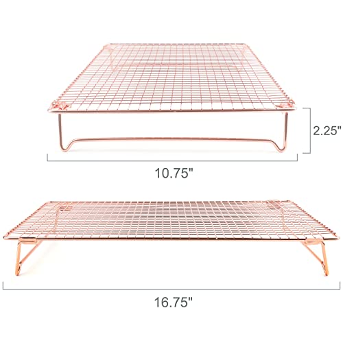 Buy Kingrol 2 Pack Stainless Steel Cooling Racks with Collapsible