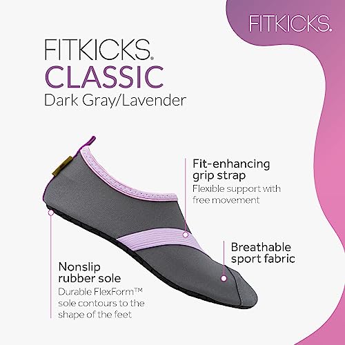 Image of FITKICKS Original Women's Foldable Active Lifestyle Minimalist Footwear Barefoot Yoga Sporty Water Shoes