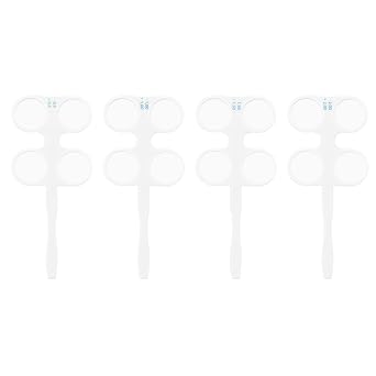 4 Units Optical Flipper, Plastic Adjustable Optometry Flip Lens Optical Optometric Equipment for Near Vision Amblyopia Confirmation Test 4pcs/Set 0.50, 1.00, 1.50, 2.00