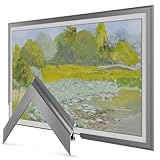 Frame My TV Deco TV Frames Alloy Scoop - Graphite Bezel Compatible ONLY with Samsung The Frame TV and Pro (65