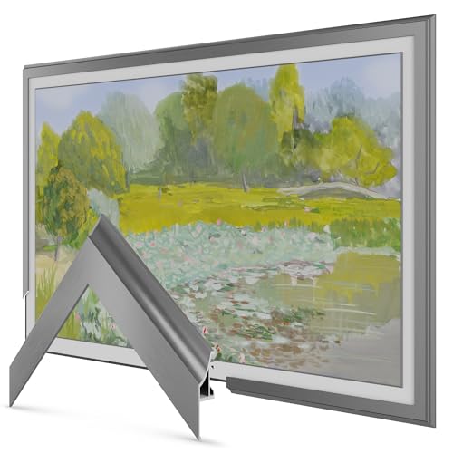 Frame My TV Deco TV-Rahmen aus Legierung – Graphit-Lünette, nur kompatibel mit Samsung The Frame TV und Pro (32 Zoll, passend für 2021–2025)