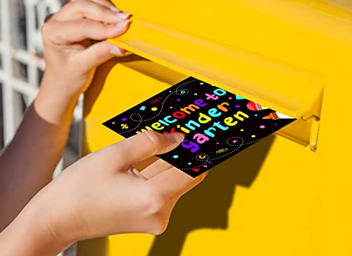 FLYAB-36Pcs-Welcome-to-Kindergarten-Postcards-for-Kids-from-Teacher-4×6-Welcome-Back-to-School-Postcards-Welcome-to-Our-Class-Postcards-Welcome-to-Kindergarten-Preschool-Postcards-Teacher-Supplies FLYAB 36Pcs Welcome to Kindergarten Postcards for Kids from Teacher 4×6 Welcome Back to School Postcards Welcome to Our Class Postcards Welcome to Kindergarten Preschool Postcards Teacher Supplies