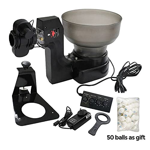 Shikha 36 Different Spins Ping Pong Ball Machine Automatic Robot Table Tennis Machine for Training Practice