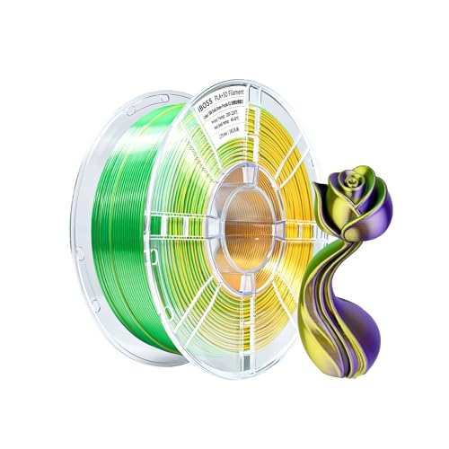 Filament iBOSS PLA Plus  Trójkolorowy Jedwabny (TRIPLE SILK)