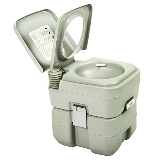 Vaso Sanitário Portátil Banheiro Químico 20 Litros Camping 932 - Lorben