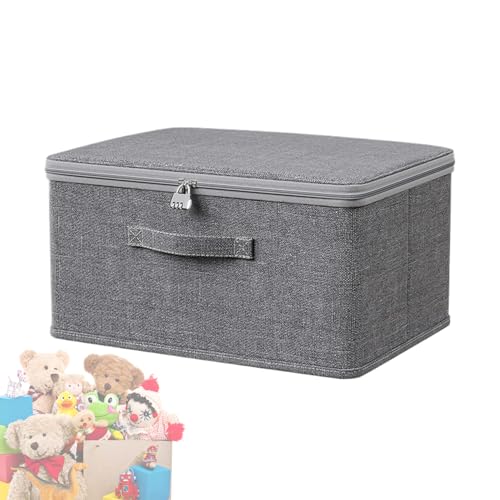 Lockable Storage Box - Lockable Medicine Box | Fridge Lock Cassettes | Utility Lockout Container Good for Down Jackets Beddi Storage Blankets Duvets