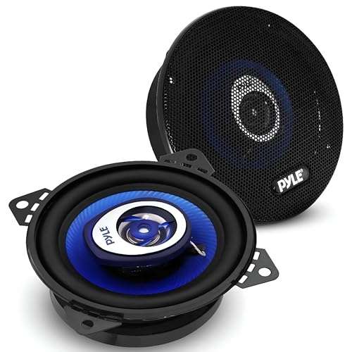 Pyle Auto Lautsprecher 165mm, 3-Wege Einbaulautsprecher Set – Speaker mit Hochtöner & Mitteltöner, Autolautsprecher für Car Hifi Soundsystem 360W, Lautsprecherboxen & Einbaulautsprecher Einbauzubehör