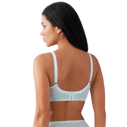 Image of Wacoal Women's Retro Chic Unlined Mesh Full Coverage Underwire Bra, 855186