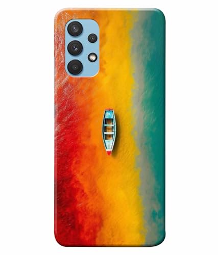Image of Printed Hard Back Case Cover & Compatible for Samsung Galaxy A33 5G / SM-A336EP, Samsung A33 5G | Nature Vector Art (Multicolor) - D1207