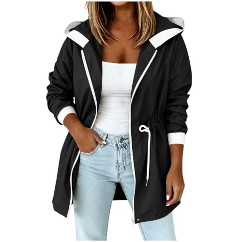 Manteau pour printemps automne RLEHJN idéal pour balades et pluie