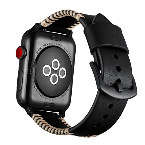 Bracelet Apple Watch en cuir fait main pour rehausser votre style au quotidien