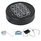 ISTOVO Teclado de Repuesto con Cerradura de Seguridad, Teclado Electrónico Programable Apto para Cajas Fuertes y Gabinetes de Seguridad.