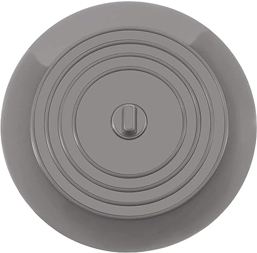 2 piezas tapones circulares delgados de silicona para desagüe