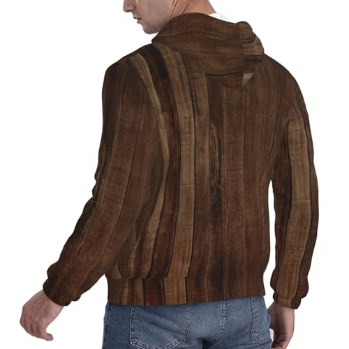 Pull à capuche pour homme chaud et confortable col rond