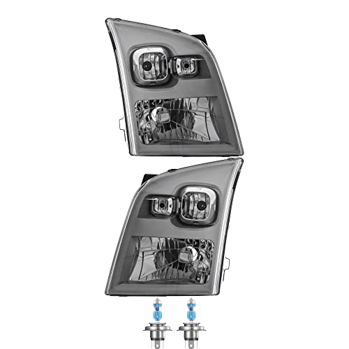 EISENFELS Bundle Set 70801089 Scheinwerfer rechts & links + Leuchtmittel H4 NIGHT BREAKER kompatibel mit Transit Kasten FA_ _