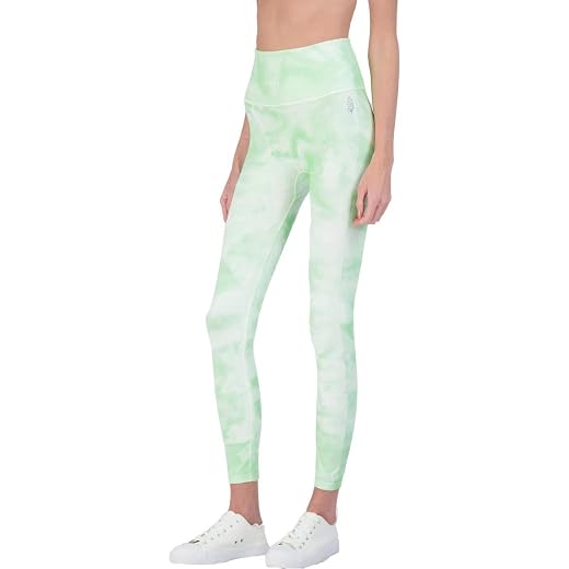 FP Movement by Free People Womens Good Karma Fitness Athletic Leggings Green M/L