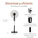 Imagen de Amazon Basics Ventilador de Pie 40 cm con Mando a Distancia