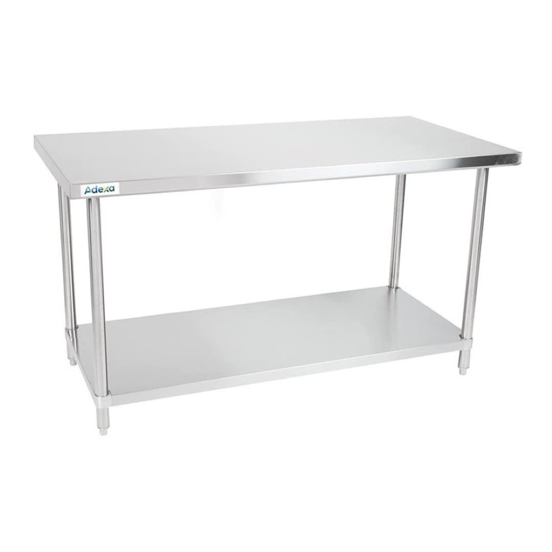 Stalwart DA-WTG750X1500 Commercial Work Table Stainless Steel Bottom Shelf 1500x750x900mm
