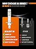 SEALIGHT H1 Bulbs 36000LM Super Bright, 1:1 Size Stock S6 H1 Light No Adapter Required No Cordless, 6500K Cool White Hi/Lo Bulbs, Plug-N-Play, Driving Fog Spot Light Assemblies, Pack of 2 #2