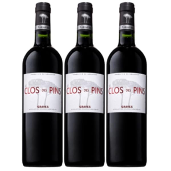 Château Haut Bergeron Clos des Pins, Graves AOC Tinto 2023, Set 3 Botellas x 75cl.
