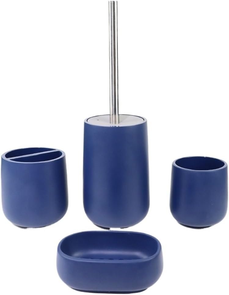 Toiletries Bath Set Bathroom 4-Piece Hotel Toiletries Set Resin Bathroom Set