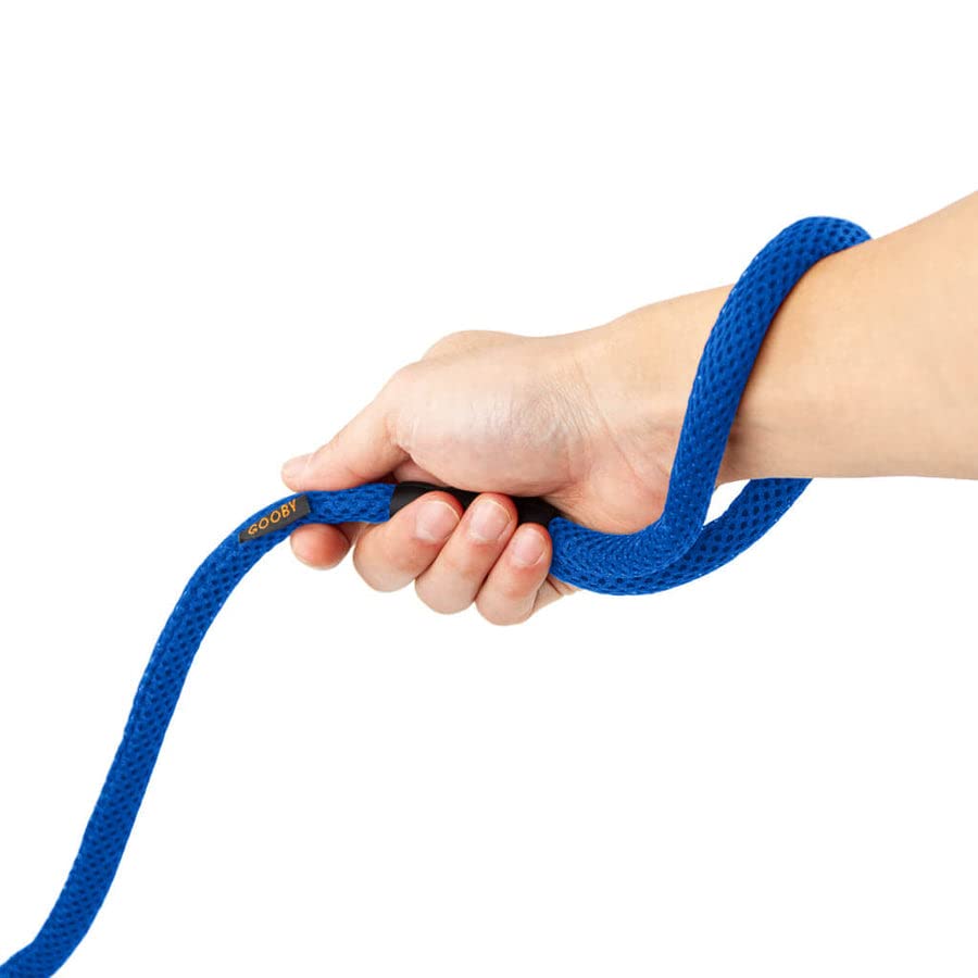Image of Gooby Mesh Leash, Blue, 4 FT