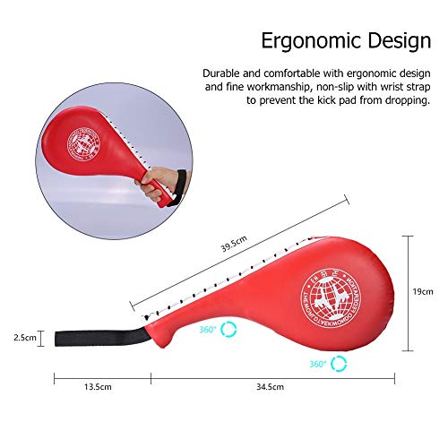 Raquette Tae Kwon Do, Taekwondo Arts Martiaux Boxe, Pad Target PU Dule