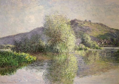 Impression sur toile Claude Monet poster image peinture décoration salon 60x90cm