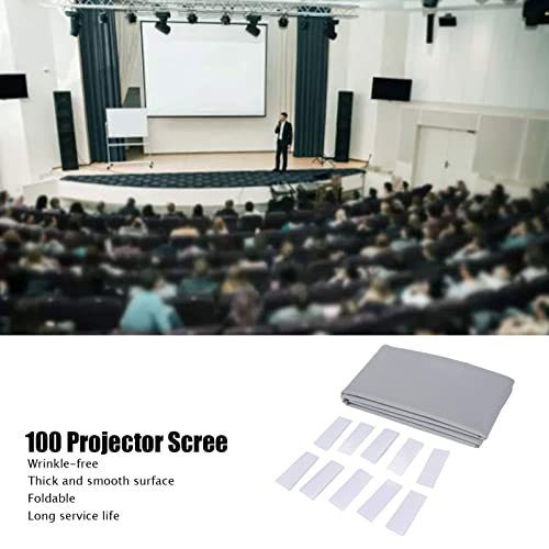 Pantalla de proyector VBESTLIFE 100 pulgadas 16:9 miniatura 4