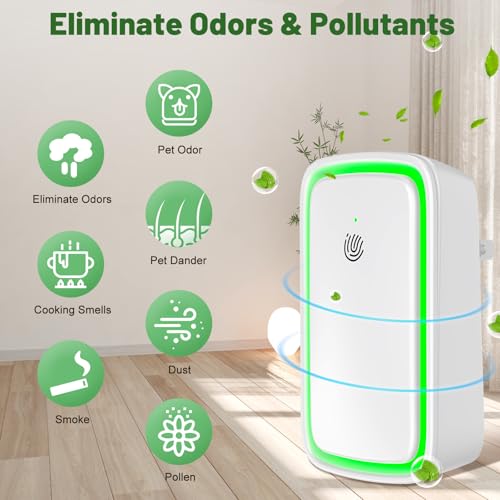 Purificador de aire ionizador portátil para enchufe miniatura 3