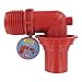 Valterra F02-3103 Red Bulk Universal EZ Coupler Sewer Adapter