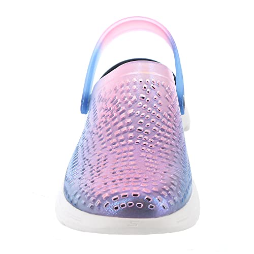 Skechers Skechers Foamies Go Walk 5 Glowing Star Womens Slip On 11 BM US NavyMulti