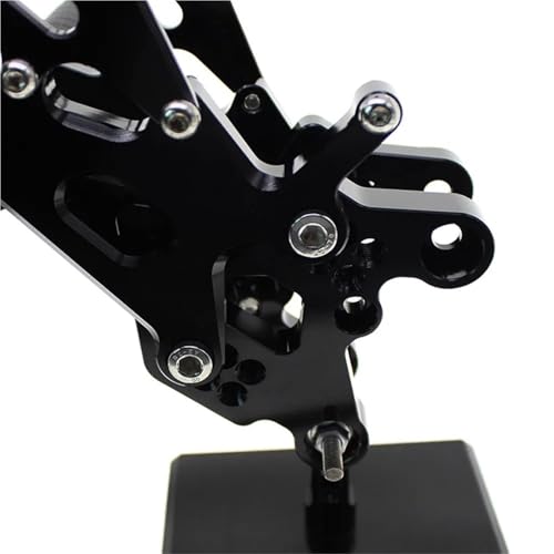 Commandes Reculées YZF R6 Argent : Améliorez la Position et l'Appui Moto - 4